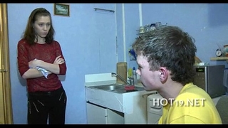 Nice team fuck with legal age teenager gal